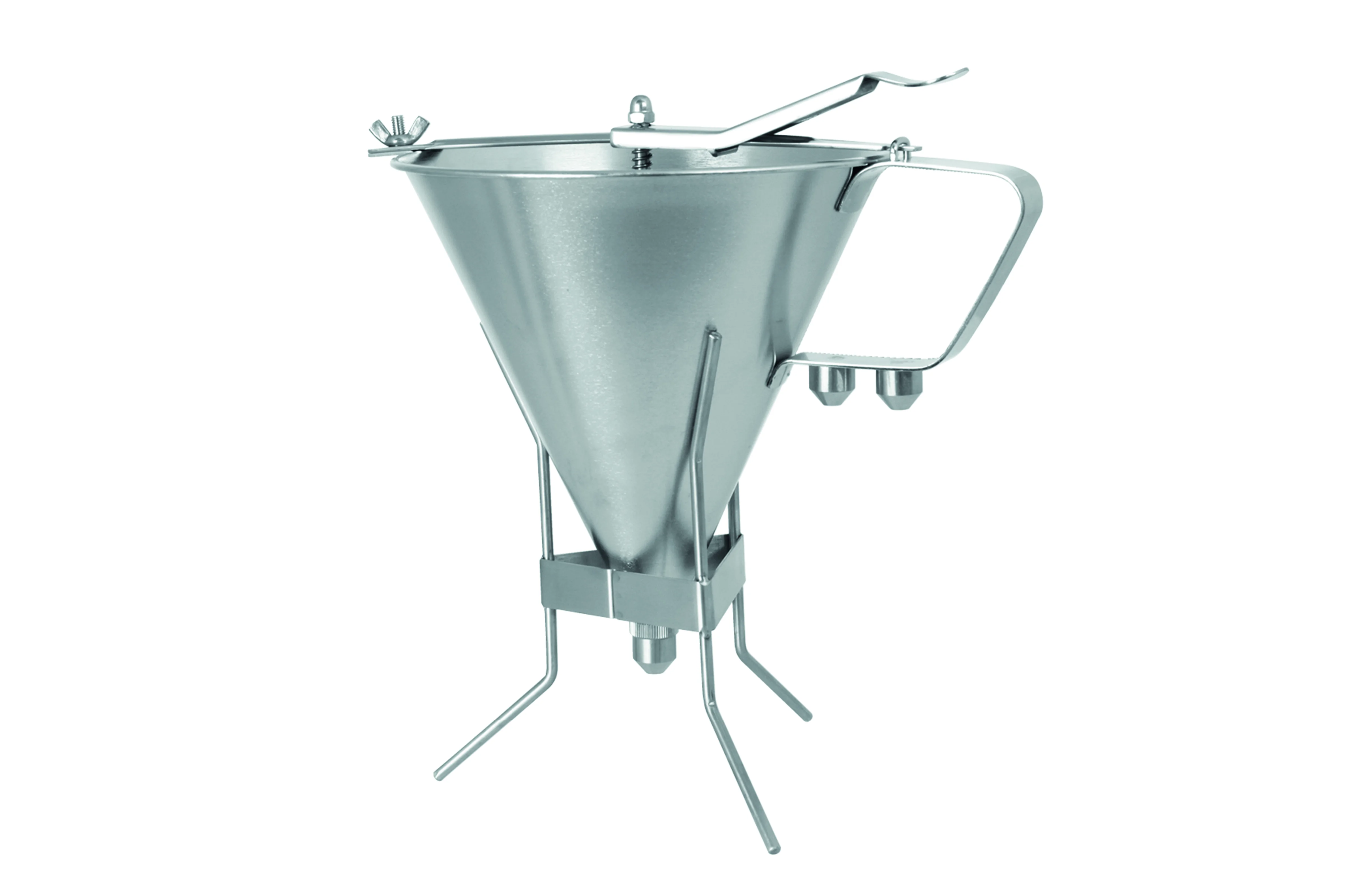 Likör- und Fondanttrichter 1,5l Edelstahl 