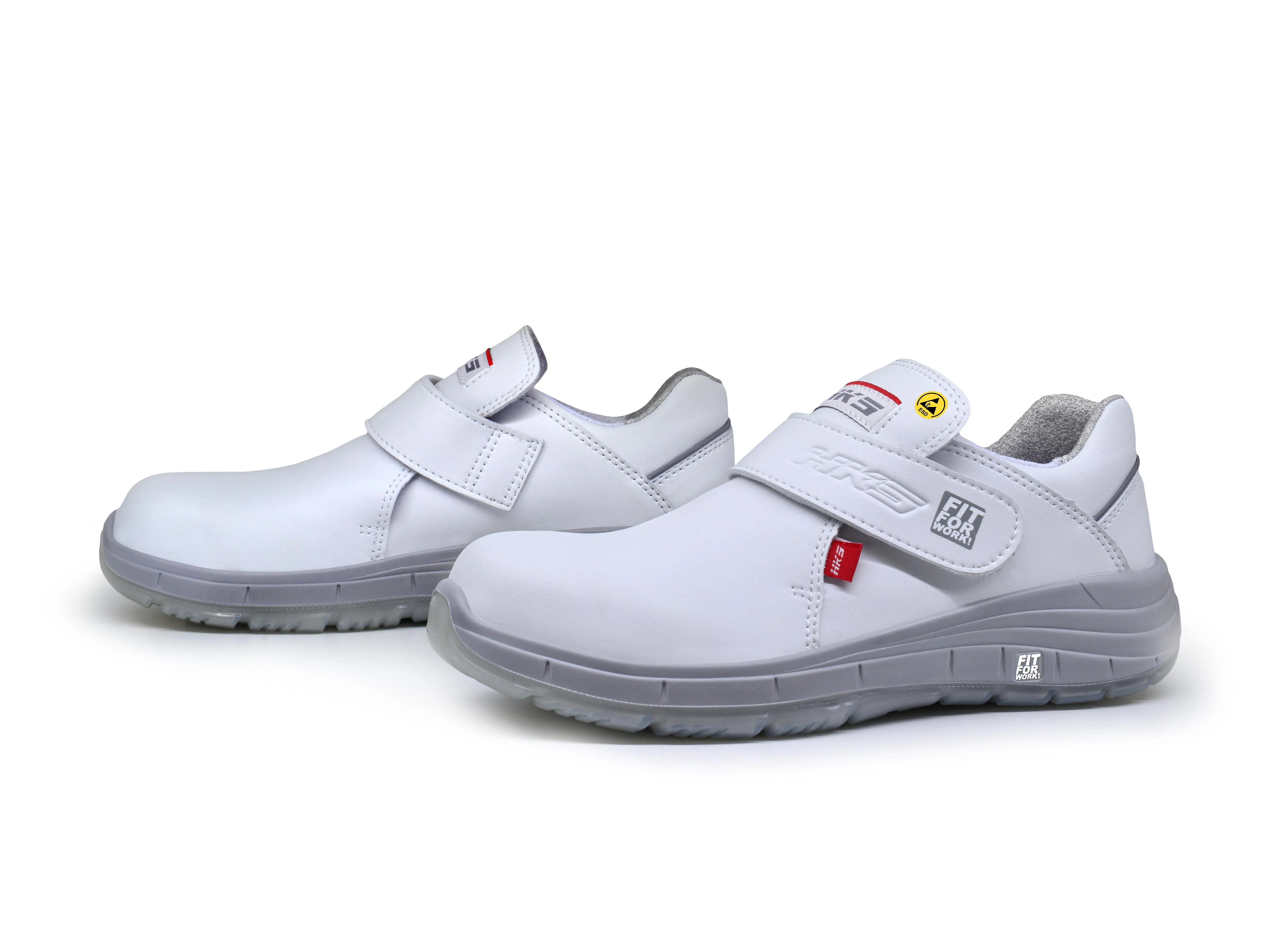 Schuh halb HKS Zoom 3 M/S2 Klett weiss Gr. 39 