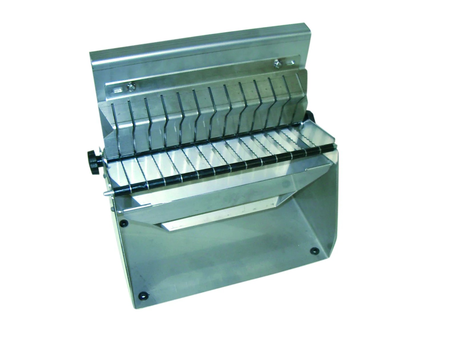 Hand Currywurstschneider, 250 mm Arbeitsbreite 17 mm Abschnitte, 14 Stück