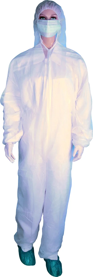 Overall PP Einweg weiss Größe XXL 