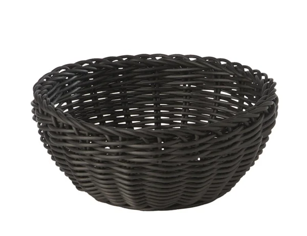Korb rund Durchm.: 20cm schwarz