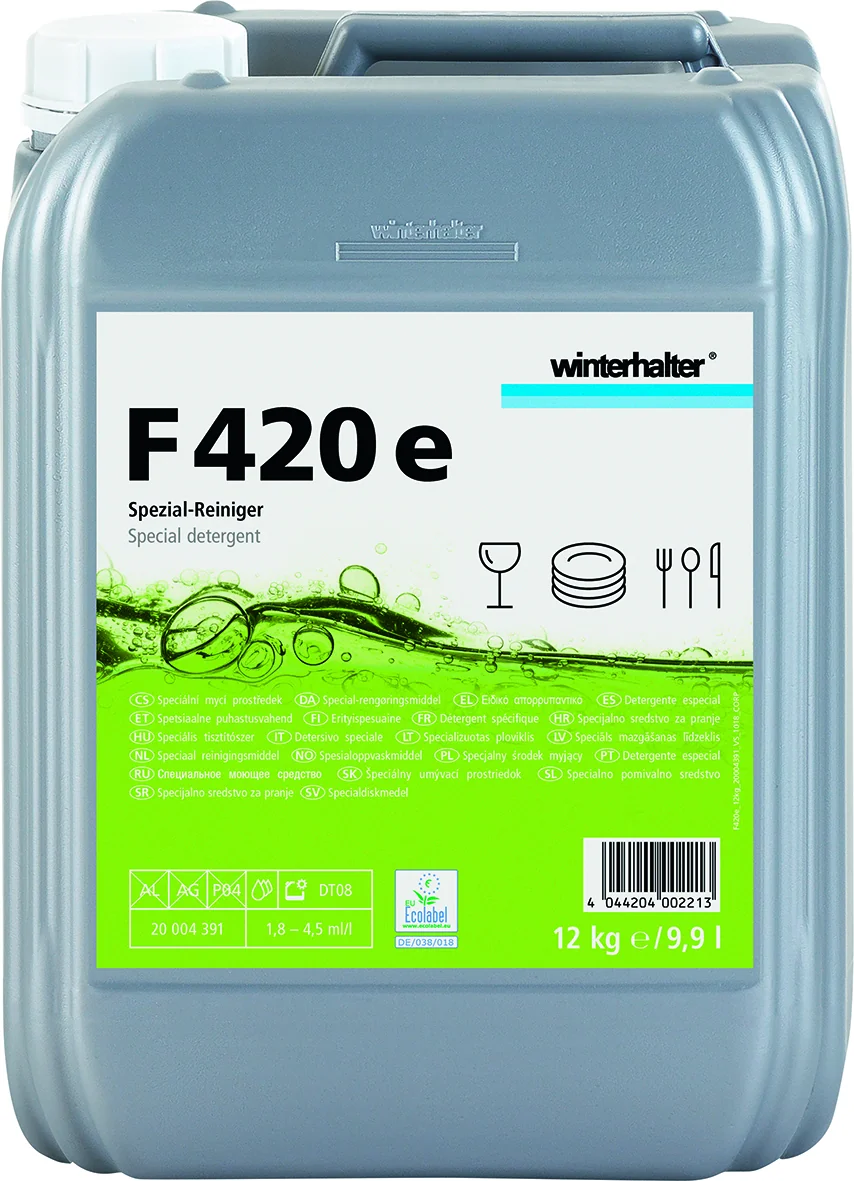 Bistro Reiniger Spez. Winterhalter F 420 12 kg 