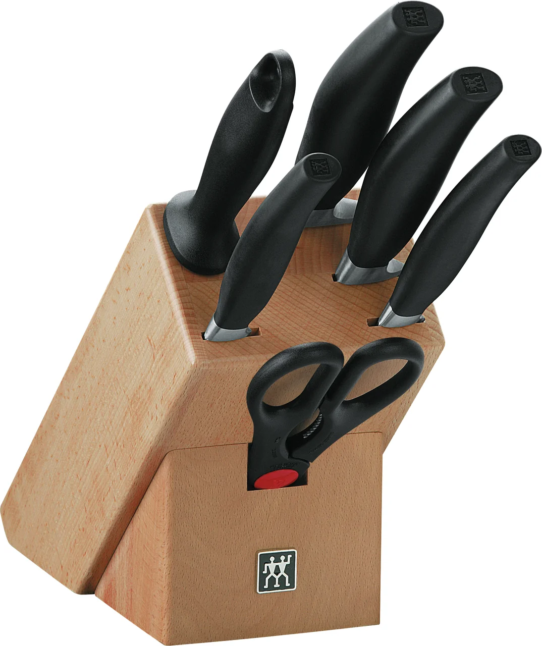 Zw. Messerblock 7-tlg. Serie Five Star, 1001277 