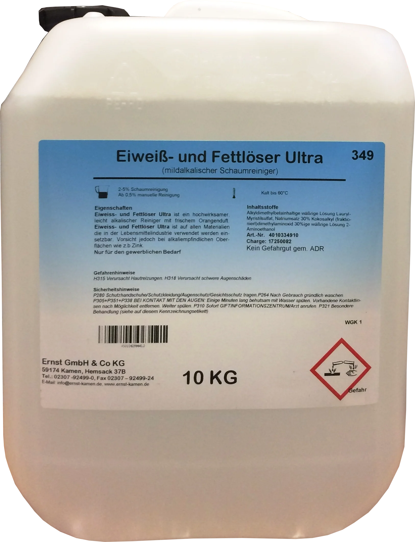 Eiweiß & Fettlöser Ultra Nr. 349 10 KG 