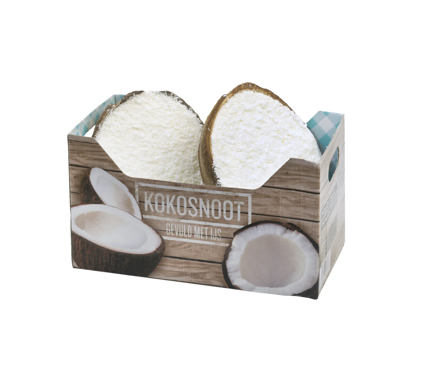 TK-gefüllte Kokosnuss mit Eis, 2x120g/175ml Paket = 2x120g/175ml