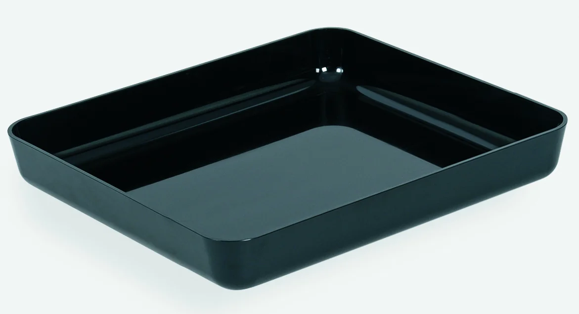 Auslegeschale schwarz 280x210x40mm 