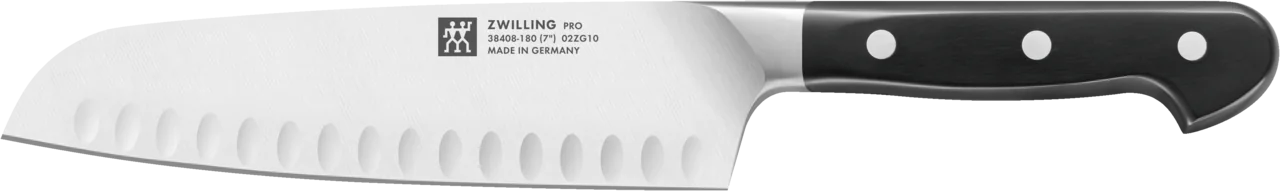 Santokumesser 18 cm, 38408-181 Serie Pro m. Kullen 