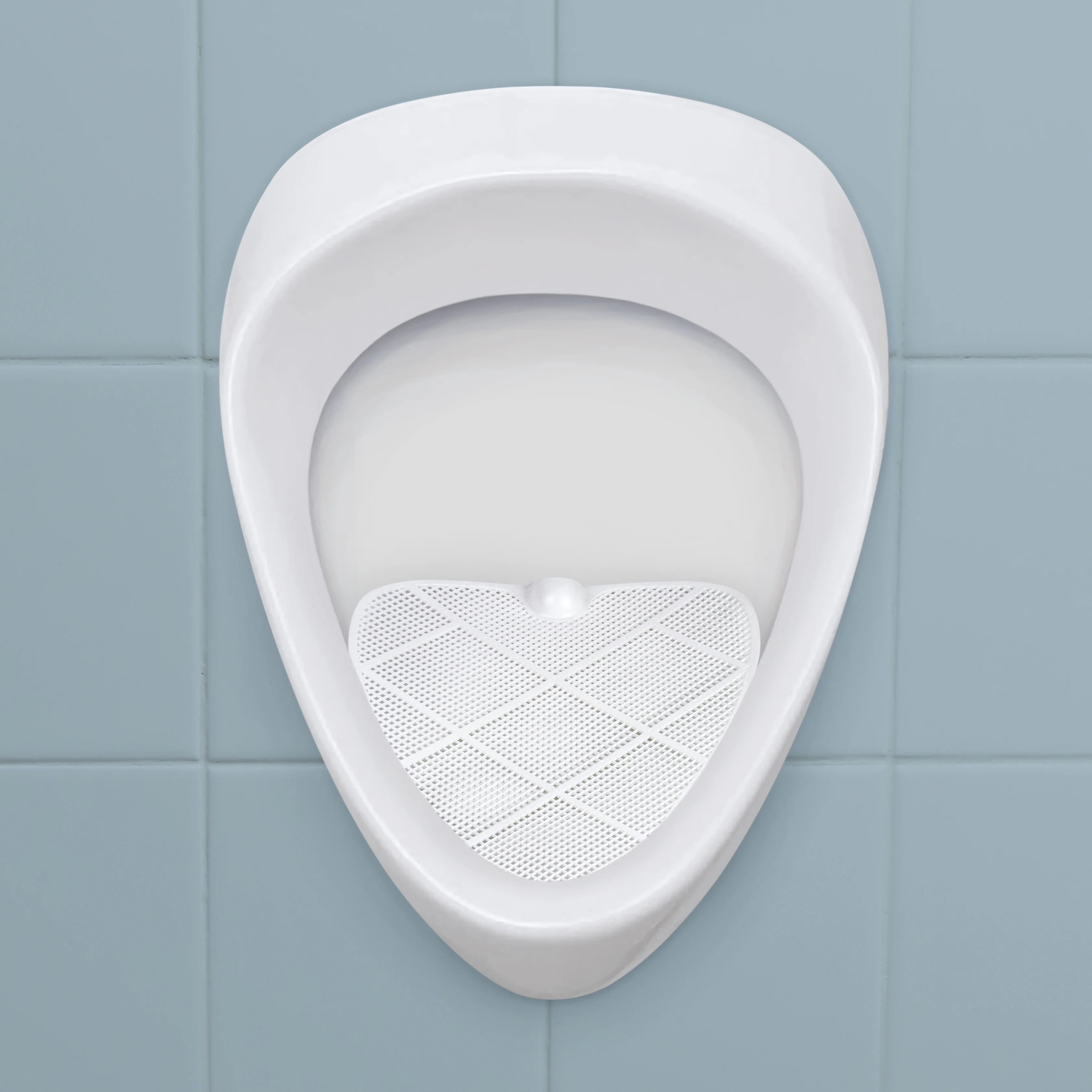Urinal-Schutzsieb, groß 4er-Pack geschrumpft 