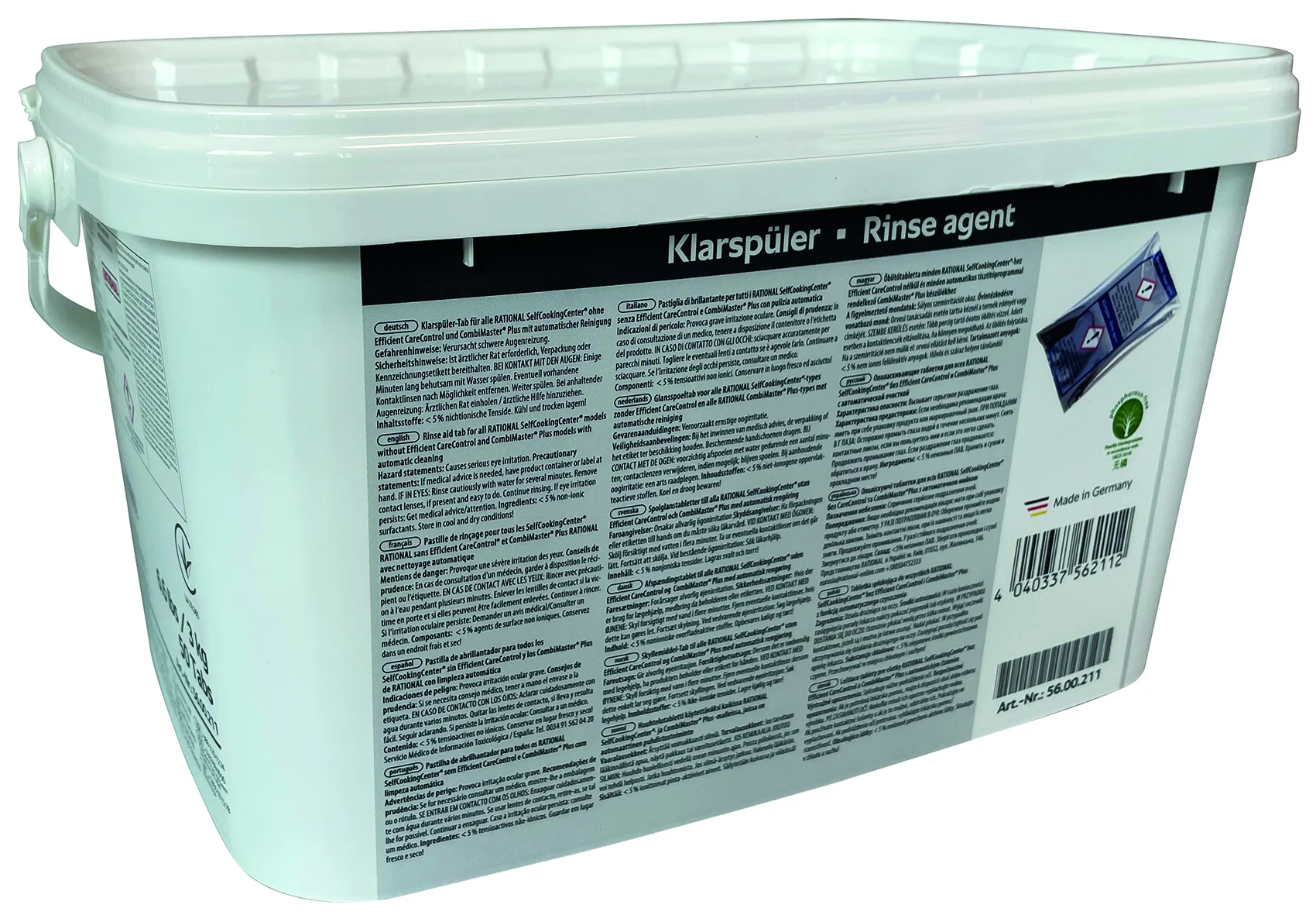 Klarspül Tabs Rational 50St. 